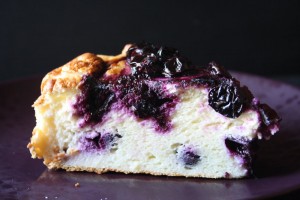 Gateau fromage blanc myrtilles blueberry cheese cake 1