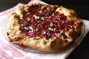 Plums galette